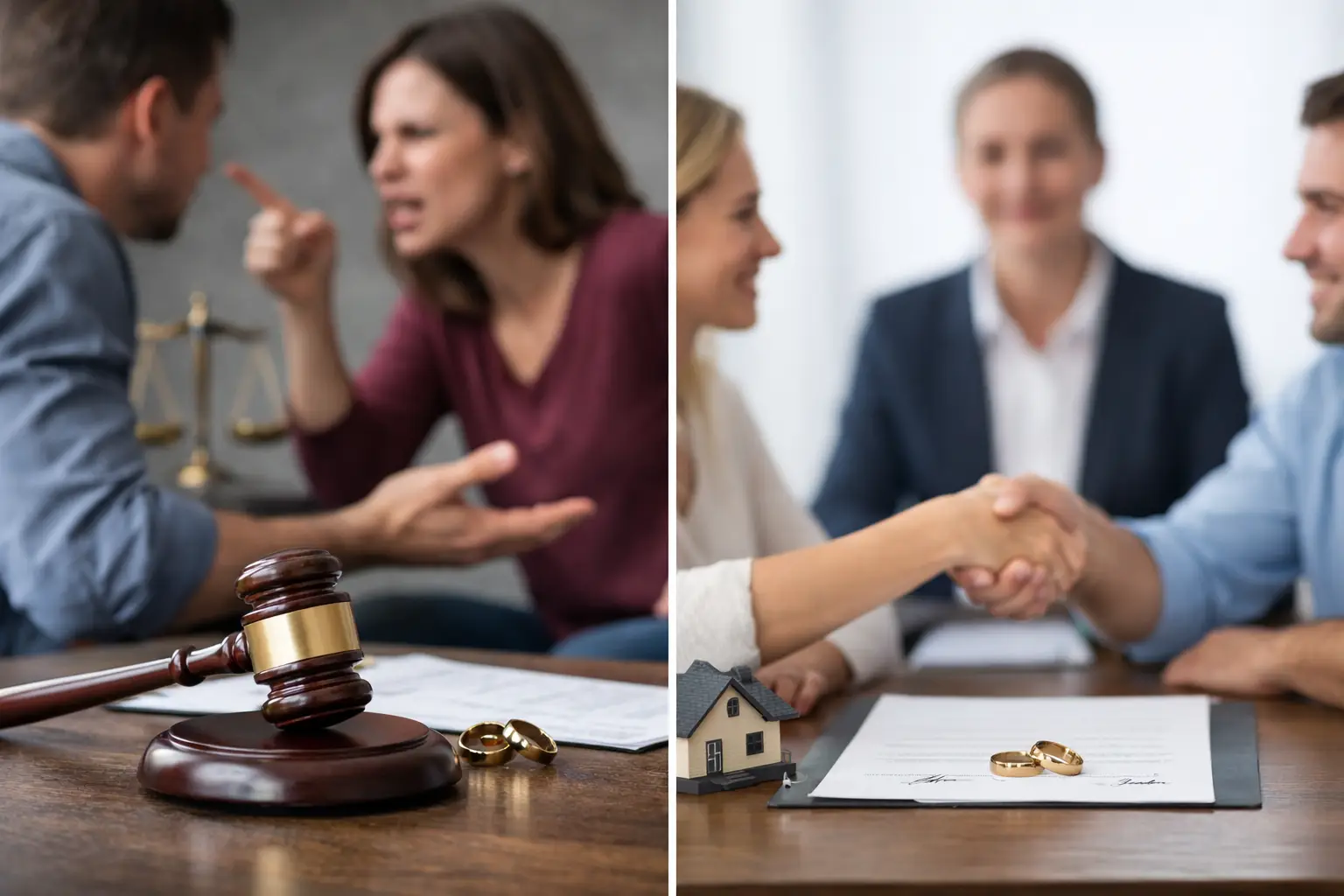 Contested Divorce vs Uncontested Divorce Explained